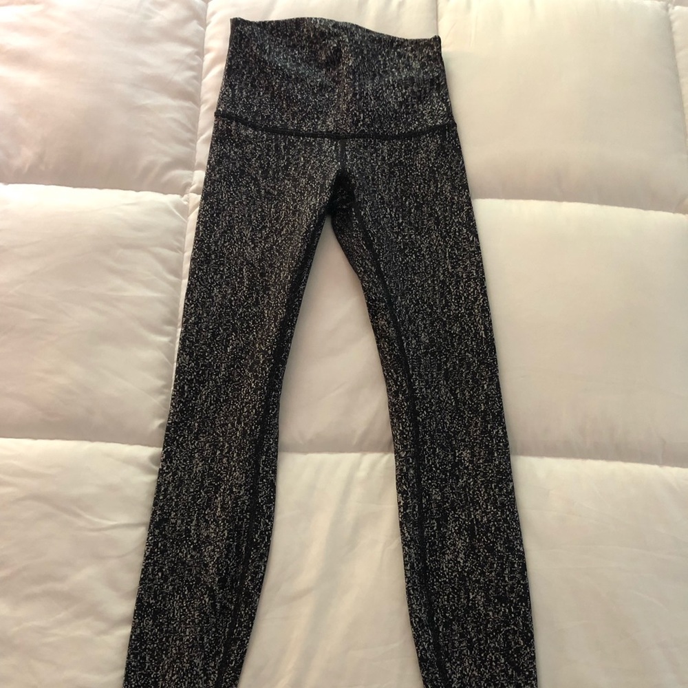 Grey high waisted lululemon leggings